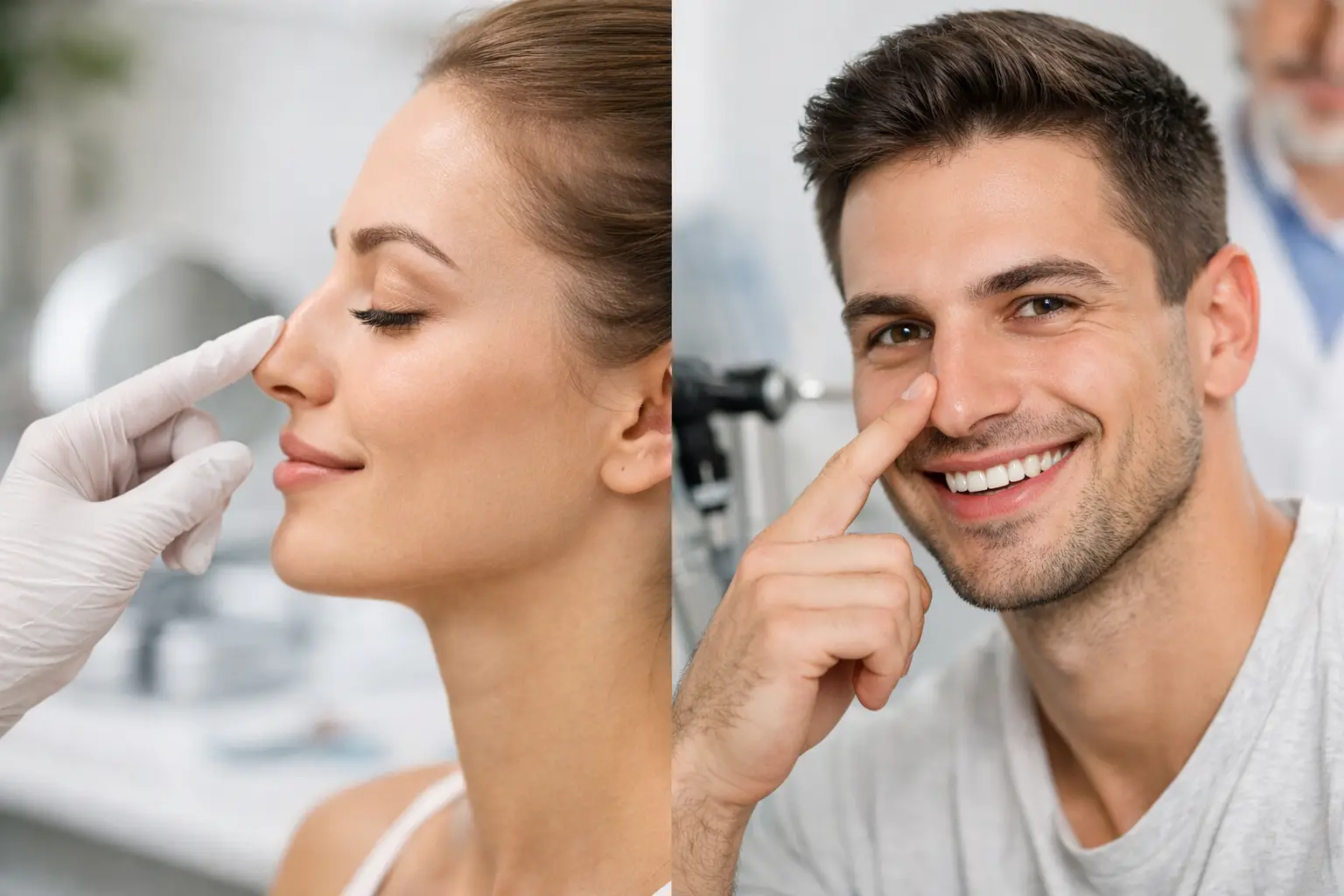 Rhinoplasty vs Septoplasty Differences