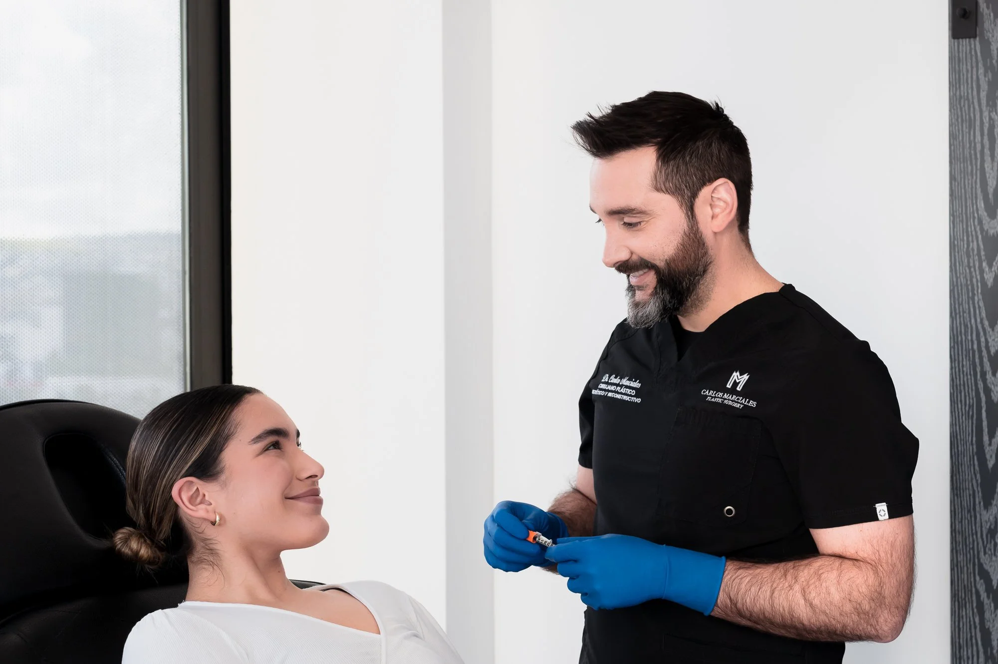 A non-surgical injectable treatment in progress